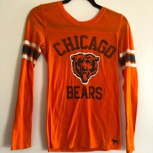 Pink NFL Chicago Bears Long Sleeve
